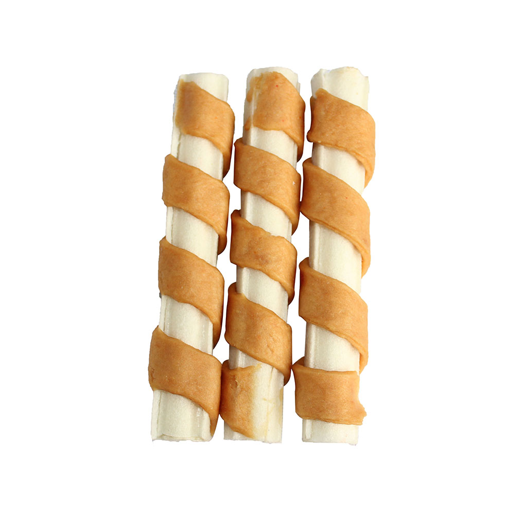 Chicken Wrapped Rawhide Pressed Stick